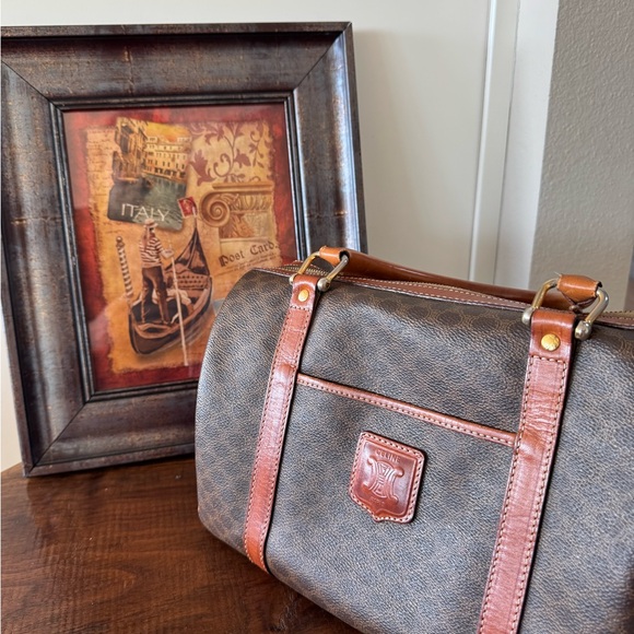 Celine handbag mini Boston macadam - Picture 9 of 15